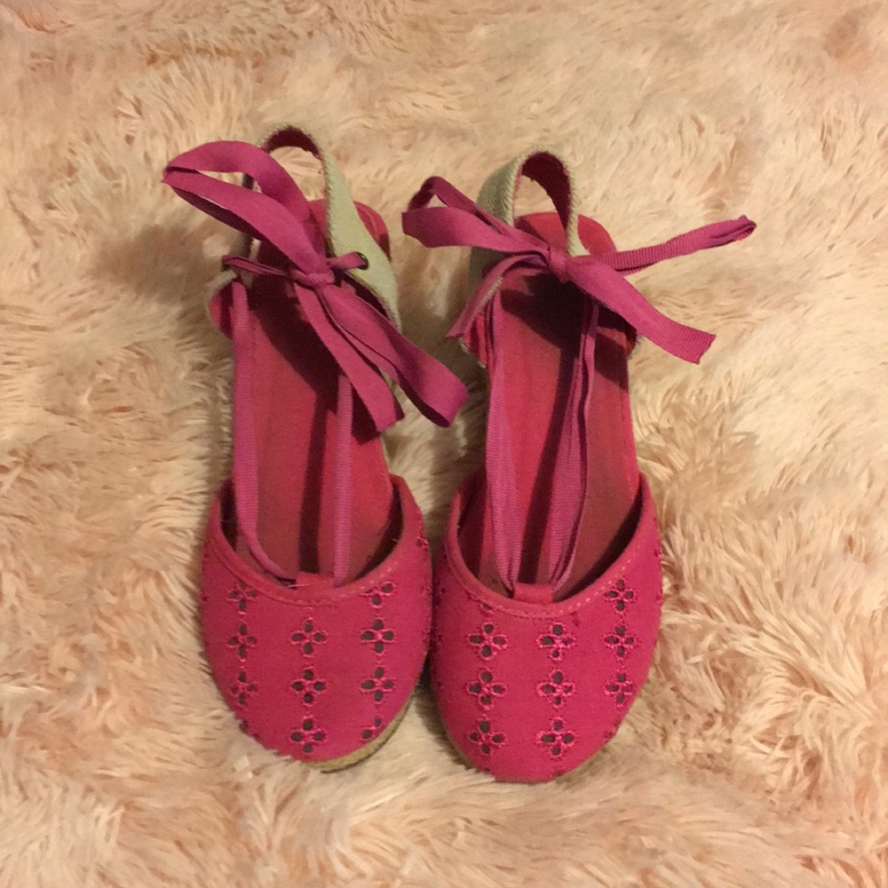 Pink heels